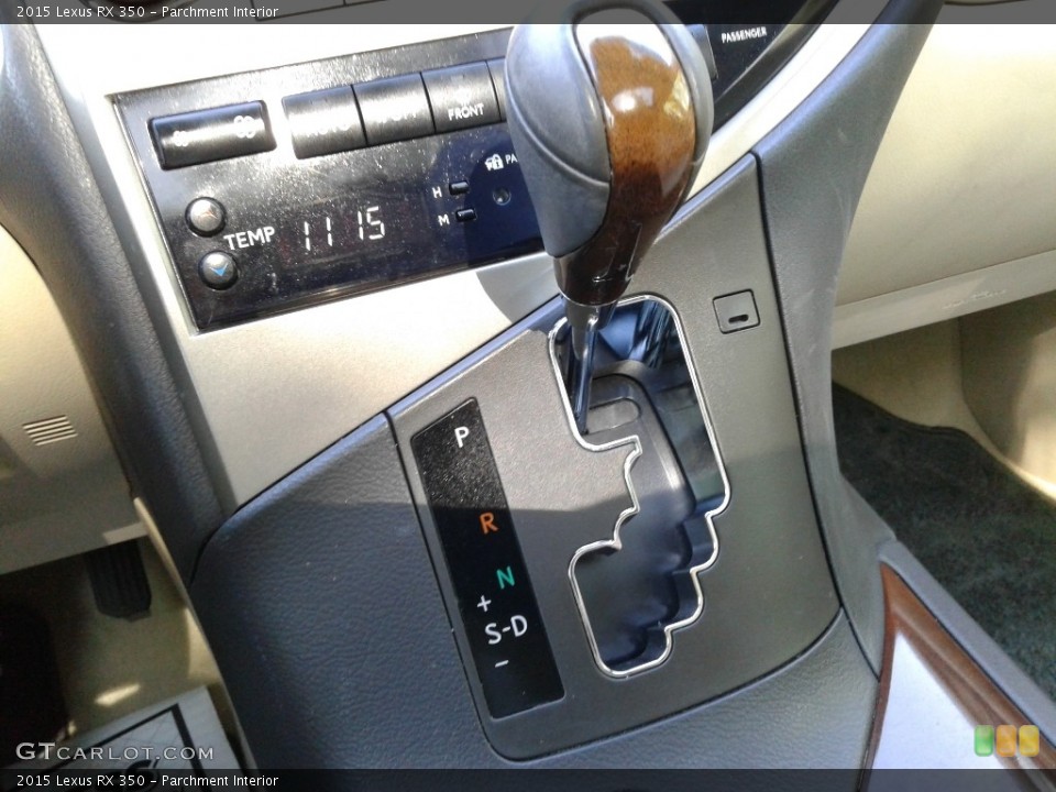 Parchment Interior Transmission for the 2015 Lexus RX 350 #141683118
