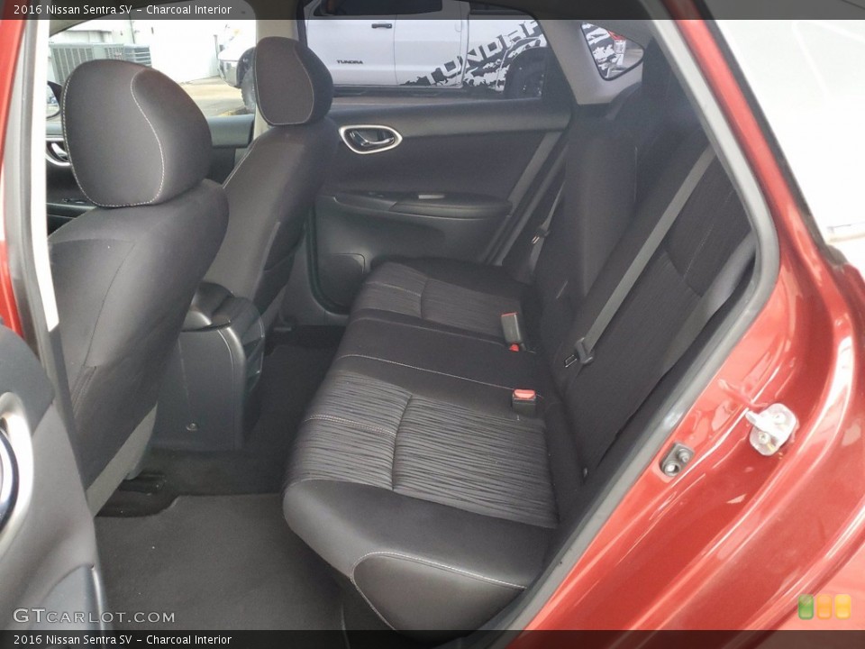 Charcoal Interior Rear Seat for the 2016 Nissan Sentra SV #141684063