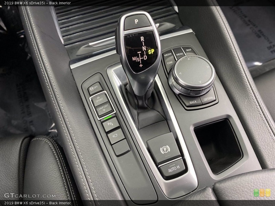Black Interior Transmission for the 2019 BMW X6 sDrive35i #141687834