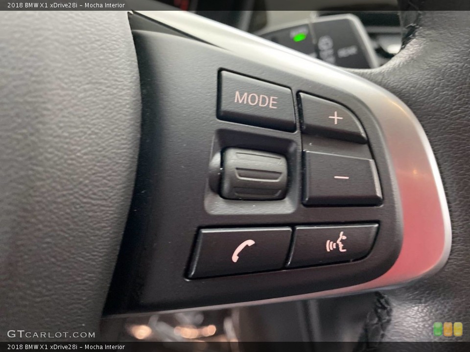 Mocha Interior Steering Wheel for the 2018 BMW X1 xDrive28i #141688920