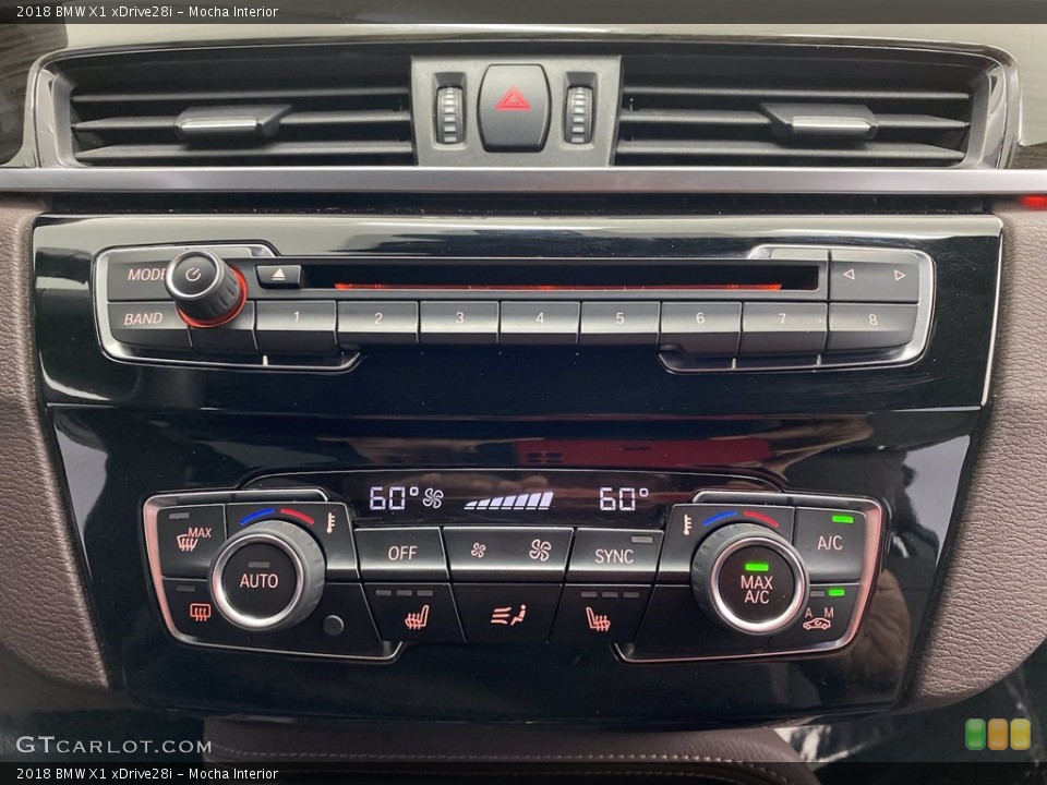 Mocha Interior Controls for the 2018 BMW X1 xDrive28i #141688953