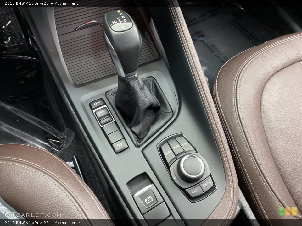 Mocha Interior Transmission for the 2018 BMW X1 xDrive28i #141688965