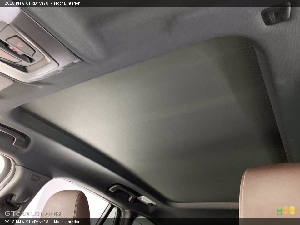 Mocha Interior Sunroof for the 2018 BMW X1 xDrive28i #141688992