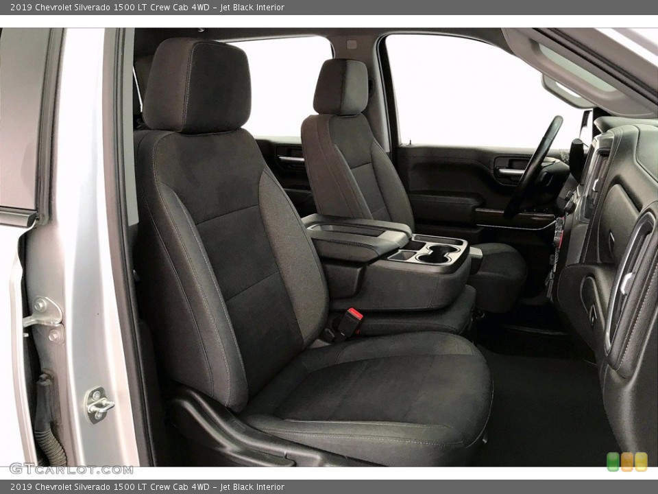 Jet Black Interior Front Seat for the 2019 Chevrolet Silverado 1500 LT Crew Cab 4WD #141690648