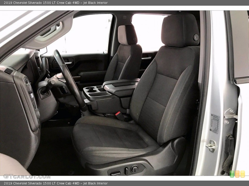 Jet Black Interior Front Seat for the 2019 Chevrolet Silverado 1500 LT Crew Cab 4WD #141690954