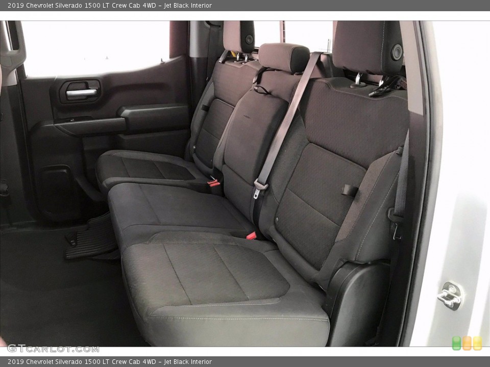 Jet Black Interior Rear Seat for the 2019 Chevrolet Silverado 1500 LT Crew Cab 4WD #141691004
