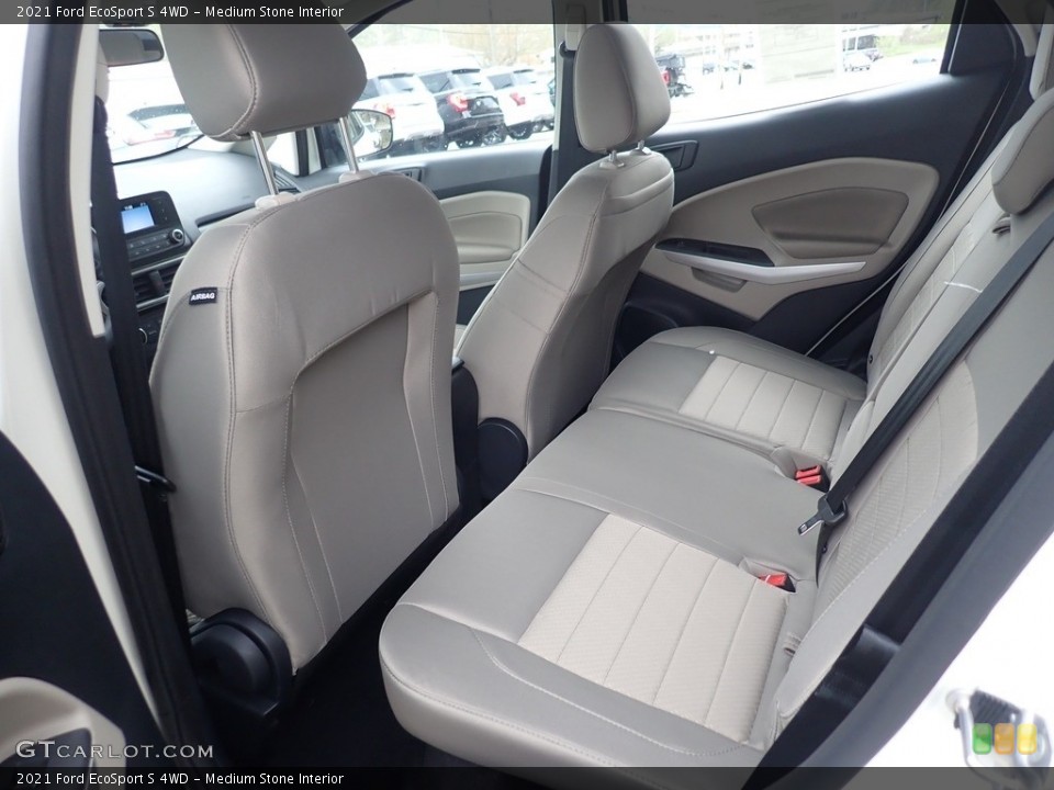 Medium Stone Interior Rear Seat for the 2021 Ford EcoSport S 4WD #141694392
