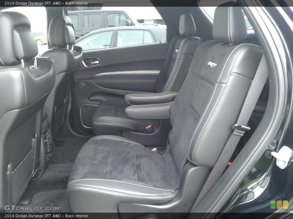Black Interior Rear Seat for the 2019 Dodge Durango SRT AWD #141694629