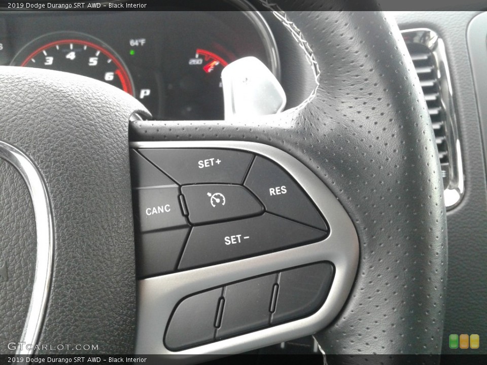 Black Interior Steering Wheel for the 2019 Dodge Durango SRT AWD #141694845