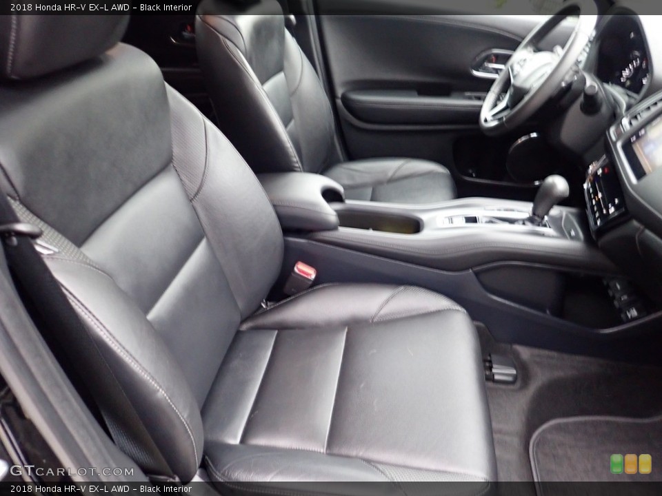 Black Interior Front Seat for the 2018 Honda HR-V EX-L AWD #141696375