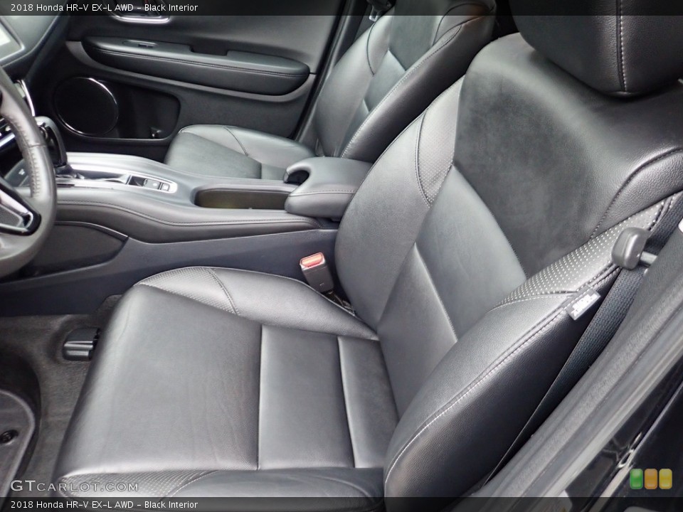 Black Interior Front Seat for the 2018 Honda HR-V EX-L AWD #141696464