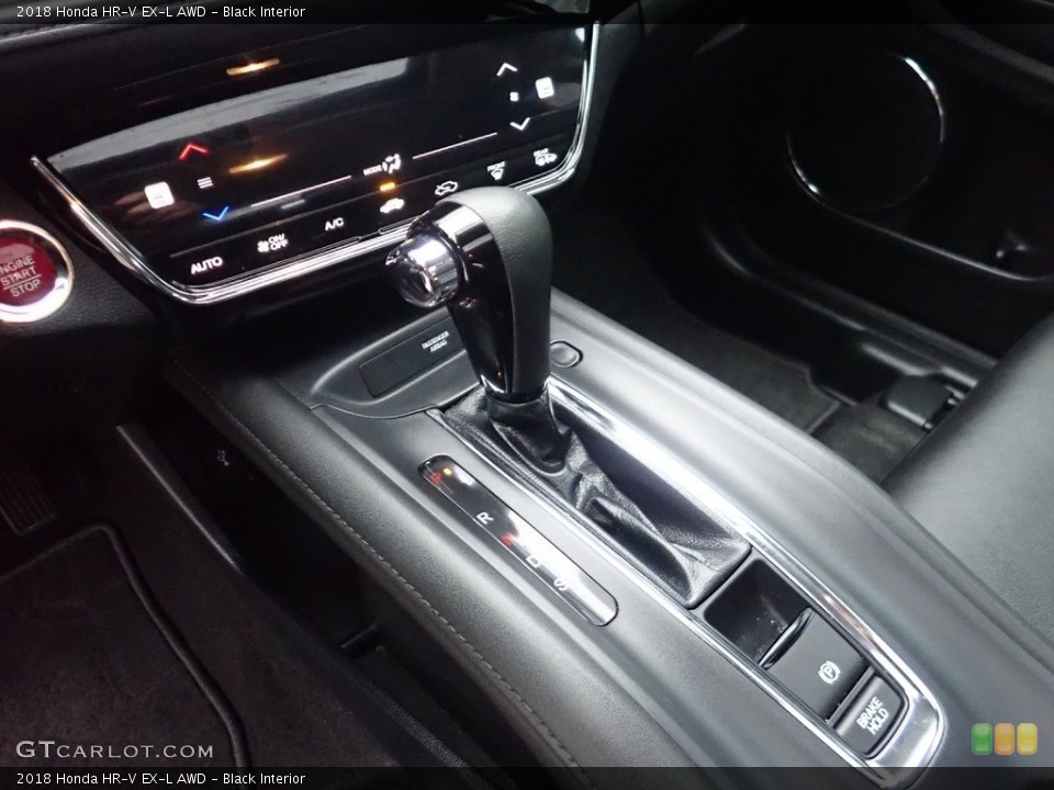 Black Interior Transmission for the 2018 Honda HR-V EX-L AWD #141696576