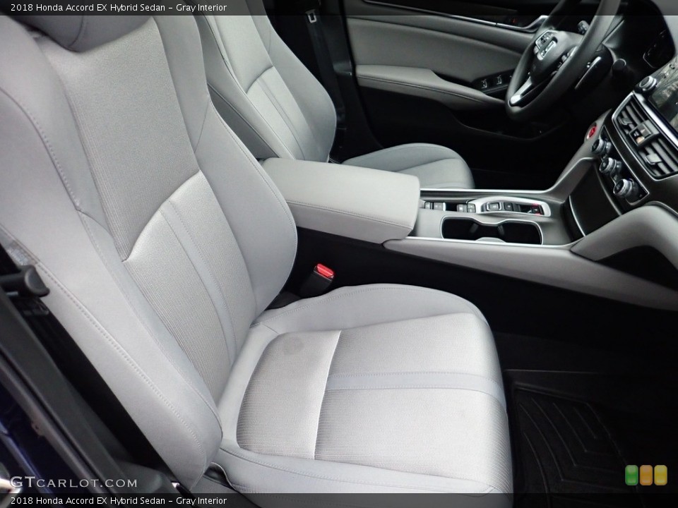 Gray Interior Front Seat for the 2018 Honda Accord EX Hybrid Sedan #141696924