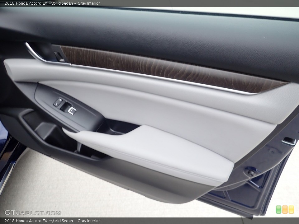 Gray Interior Door Panel for the 2018 Honda Accord EX Hybrid Sedan #141696970