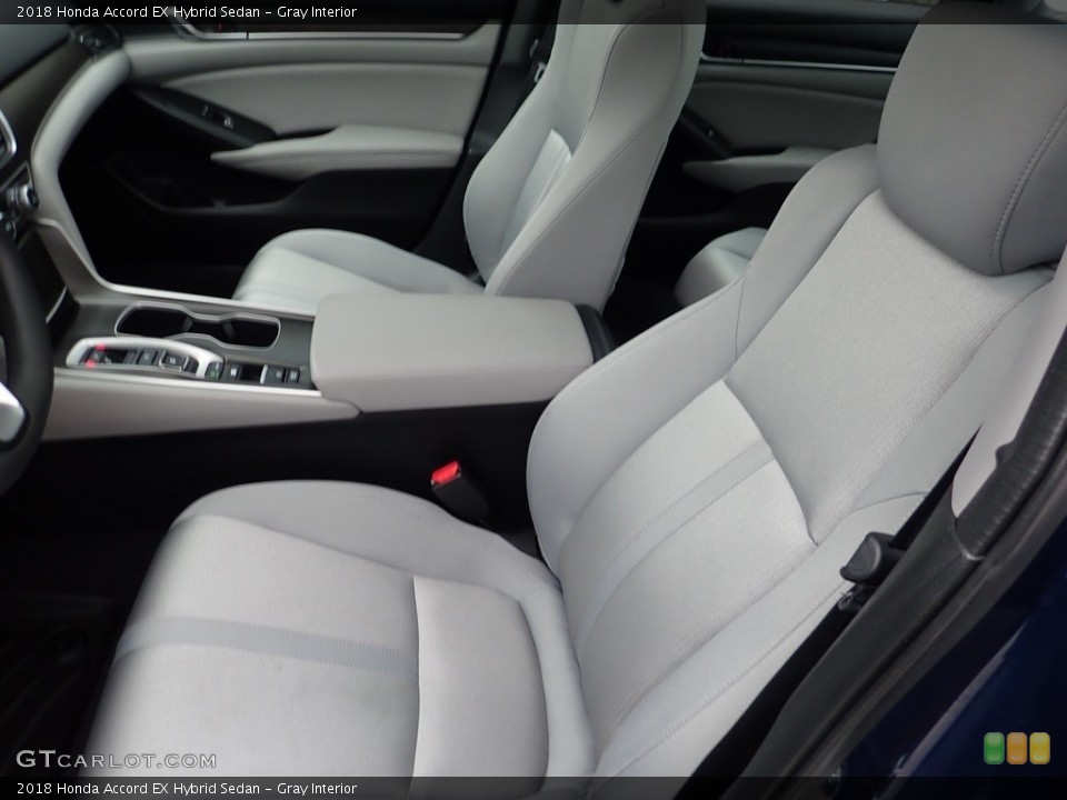 Gray Interior Front Seat for the 2018 Honda Accord EX Hybrid Sedan #141697011