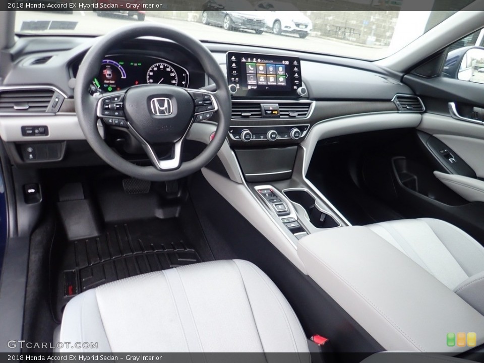 Gray Interior Photo for the 2018 Honda Accord EX Hybrid Sedan #141697062
