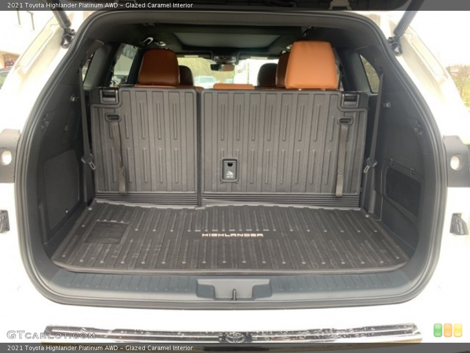 Glazed Caramel Interior Trunk for the 2021 Toyota Highlander Platinum AWD #141700068
