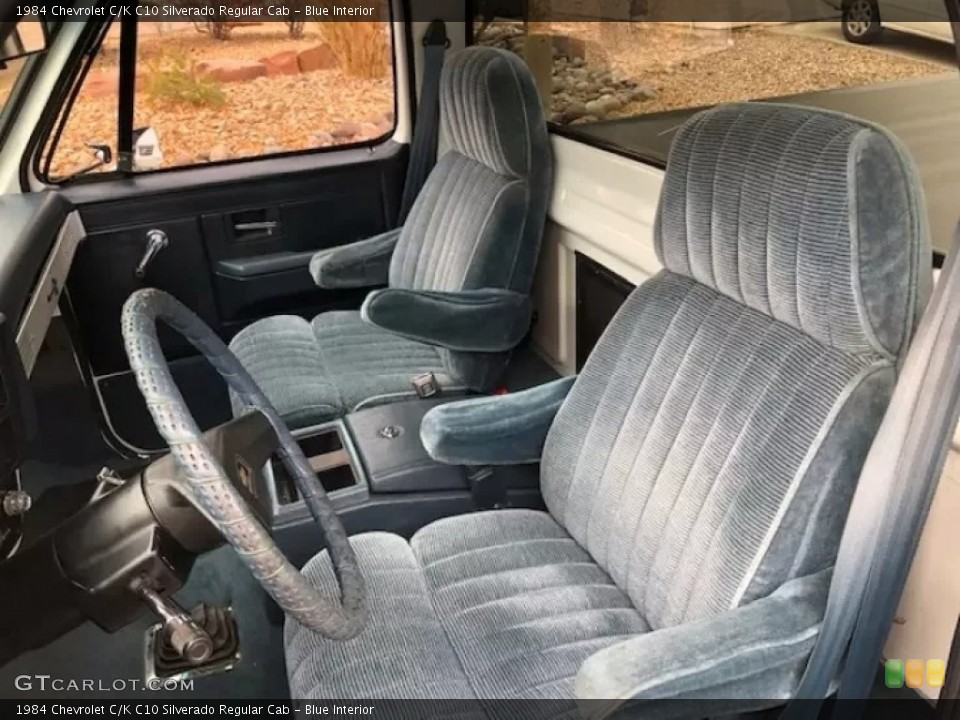 Blue 1984 Chevrolet C/K Interiors