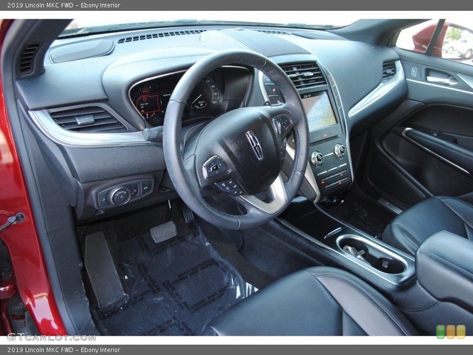 Ebony Interior Photo for the 2019 Lincoln MKC FWD #141706793