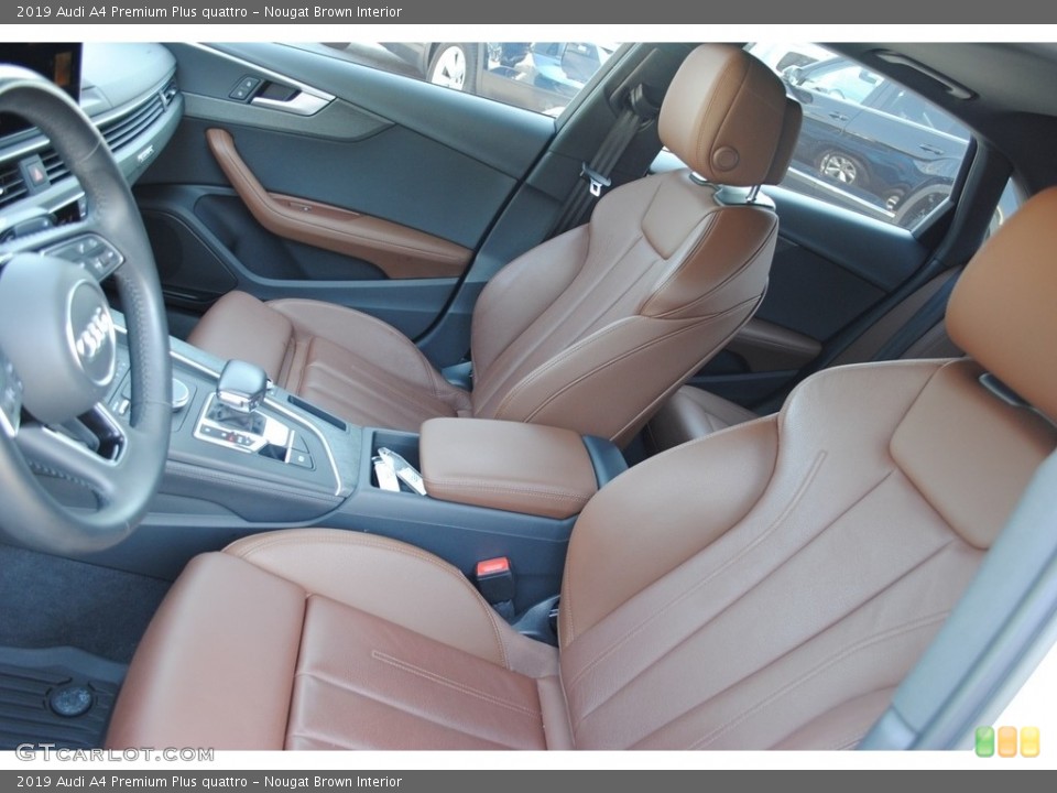 Nougat Brown Interior Photo for the 2019 Audi A4 Premium Plus quattro #141708625
