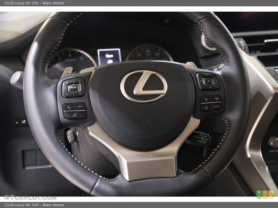 Black Interior Steering Wheel for the 2018 Lexus NX 300 #141709447