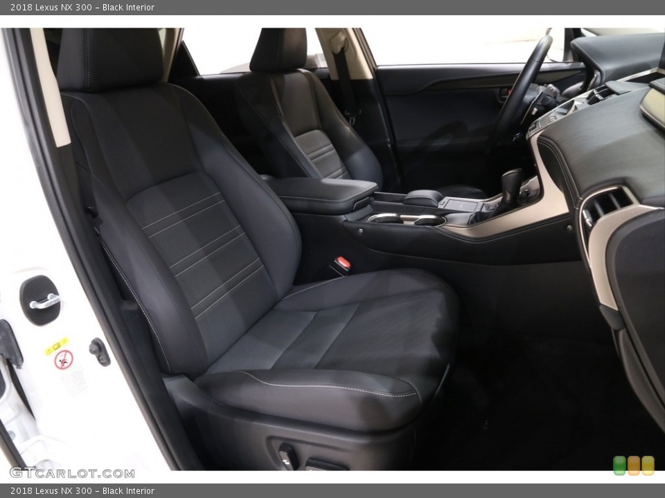 Black Interior Front Seat for the 2018 Lexus NX 300 #141709628