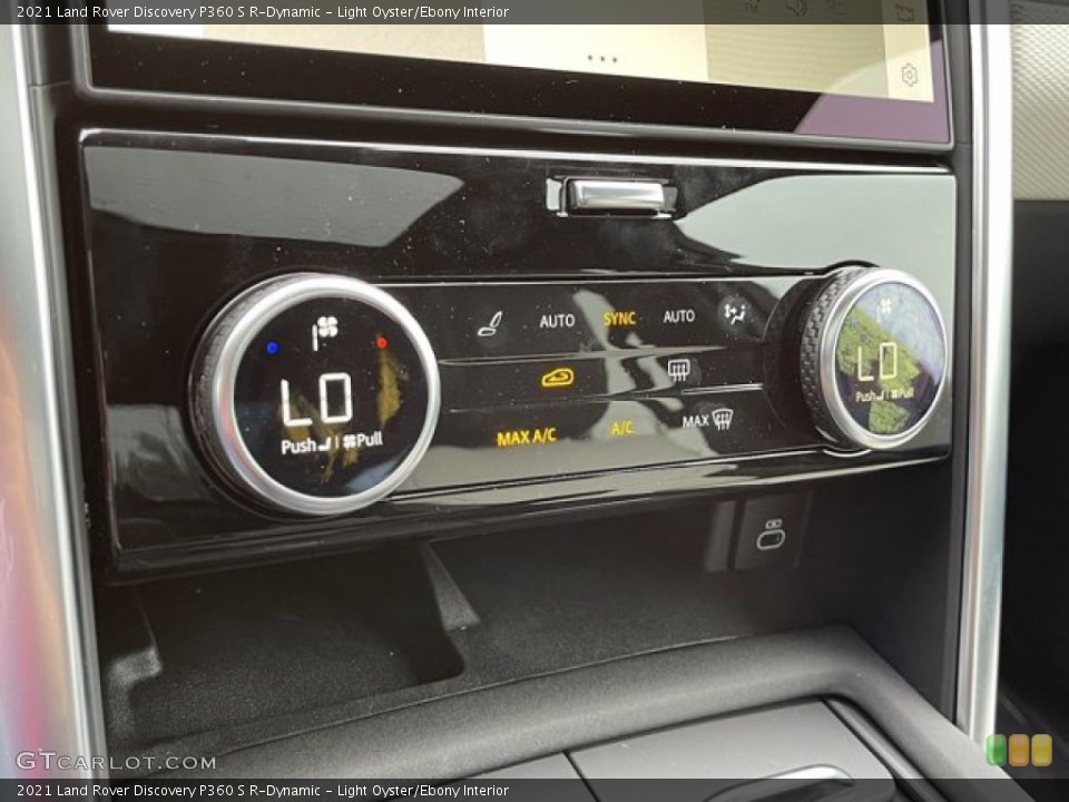 Light Oyster/Ebony Interior Controls for the 2021 Land Rover Discovery P360 S R-Dynamic #141720552