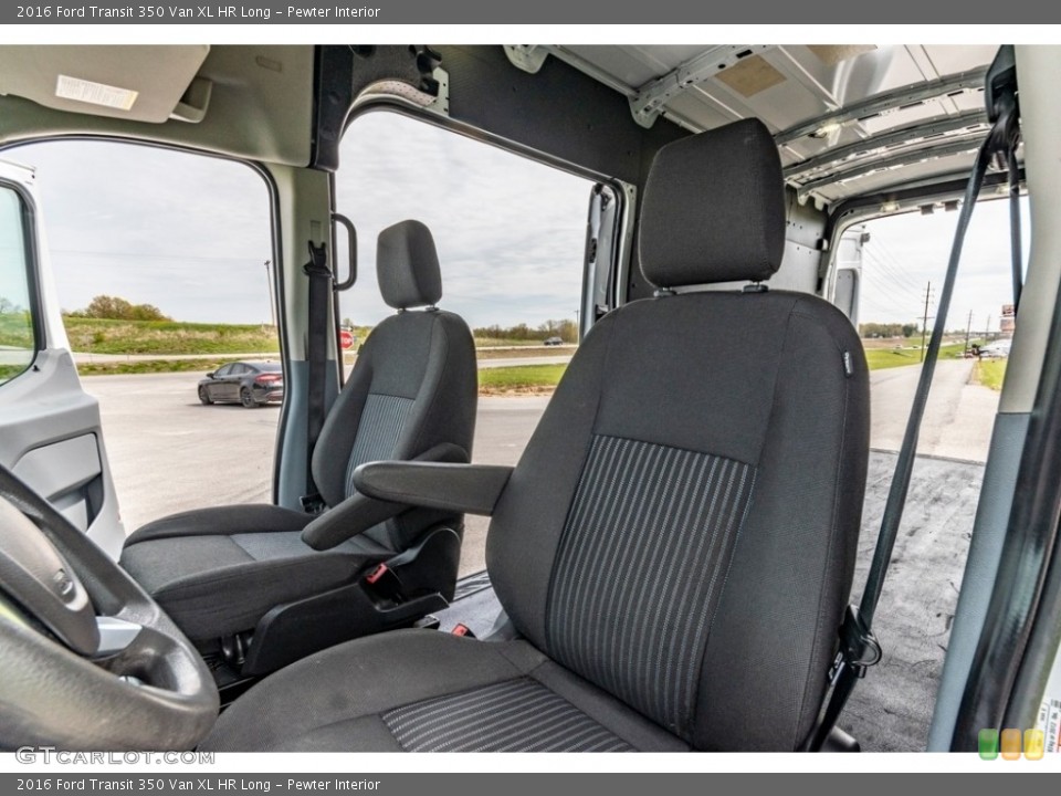 Pewter Interior Front Seat for the 2016 Ford Transit 350 Van XL HR Long #141721888