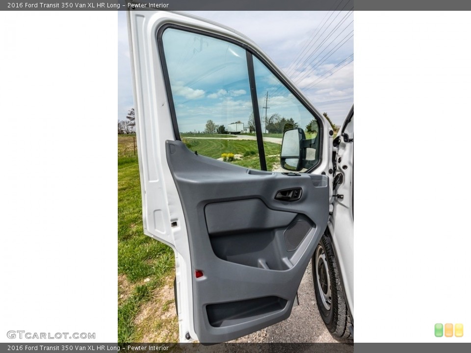 Pewter Interior Door Panel for the 2016 Ford Transit 350 Van XL HR Long #141721948