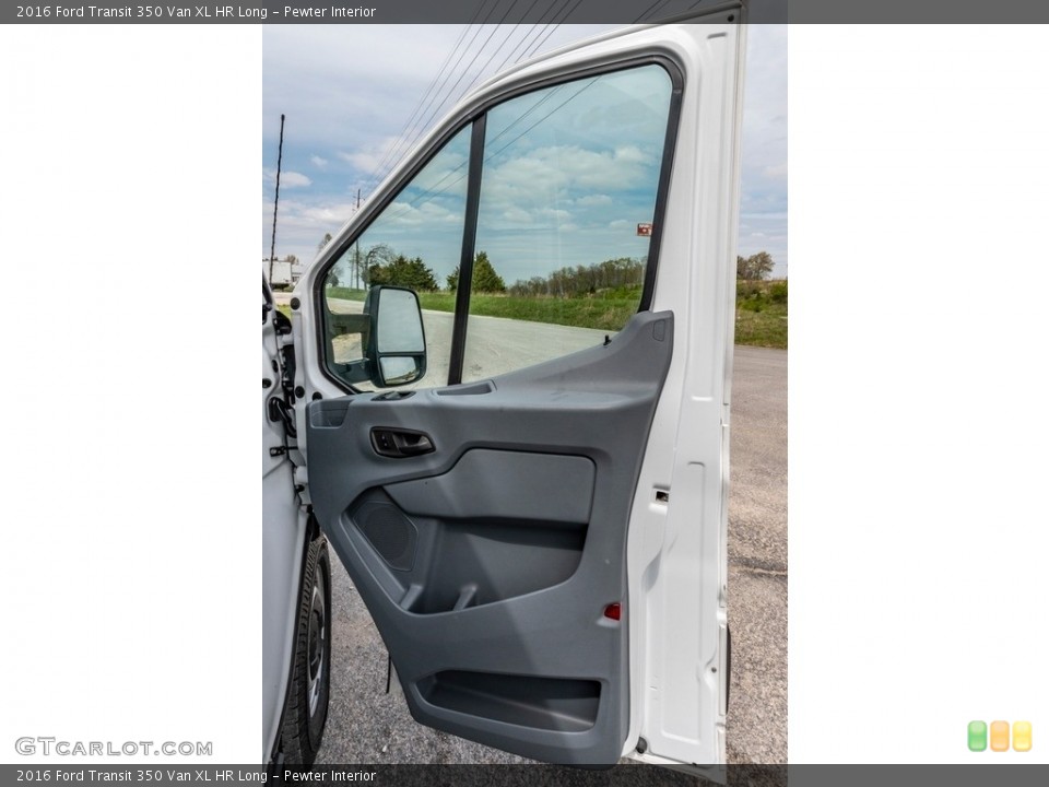 Pewter Interior Door Panel for the 2016 Ford Transit 350 Van XL HR Long #141722044