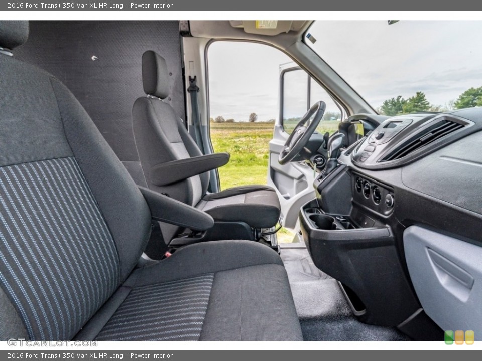 Pewter Interior Front Seat for the 2016 Ford Transit 350 Van XL HR Long #141722086