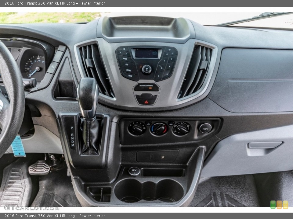 Pewter Interior Controls for the 2016 Ford Transit 350 Van XL HR Long #141722149