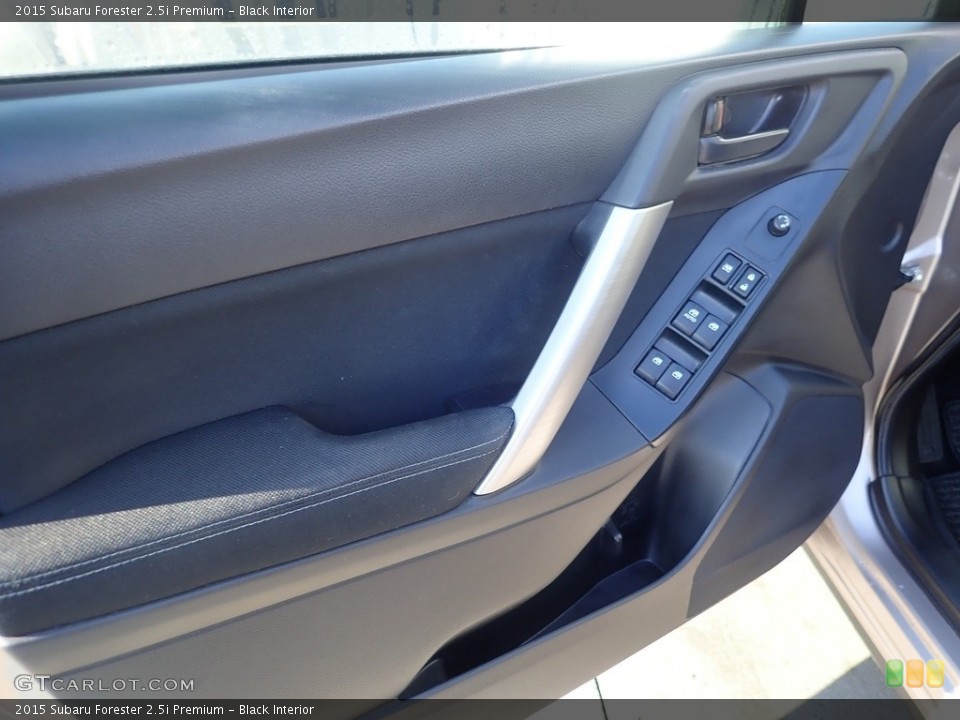 Black Interior Door Panel for the 2015 Subaru Forester 2.5i Premium #141723707