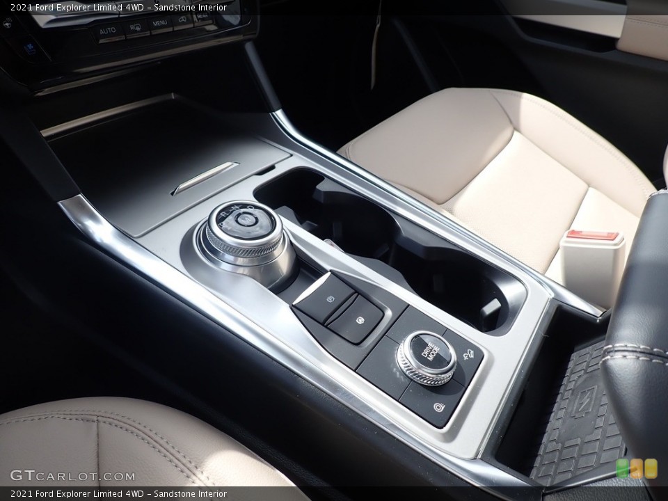 Sandstone Interior Transmission for the 2021 Ford Explorer Limited 4WD #141726083