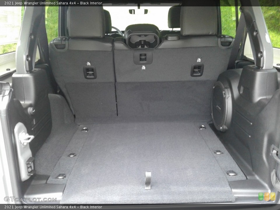 Black Interior Trunk for the 2021 Jeep Wrangler Unlimited Sahara 4x4 #141726971