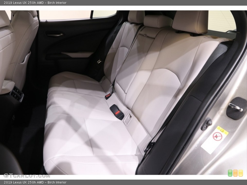 Birch Interior Rear Seat for the 2019 Lexus UX 250h AWD #141728390