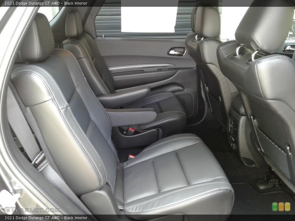 Black Interior Rear Seat for the 2021 Dodge Durango GT AWD #141728958