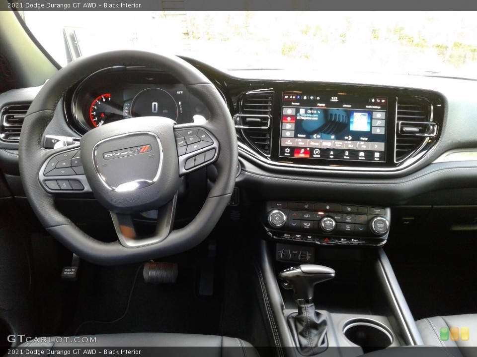 Black Interior Dashboard for the 2021 Dodge Durango GT AWD #141729014