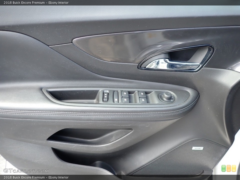Ebony Interior Door Panel for the 2018 Buick Encore Premium #141730637