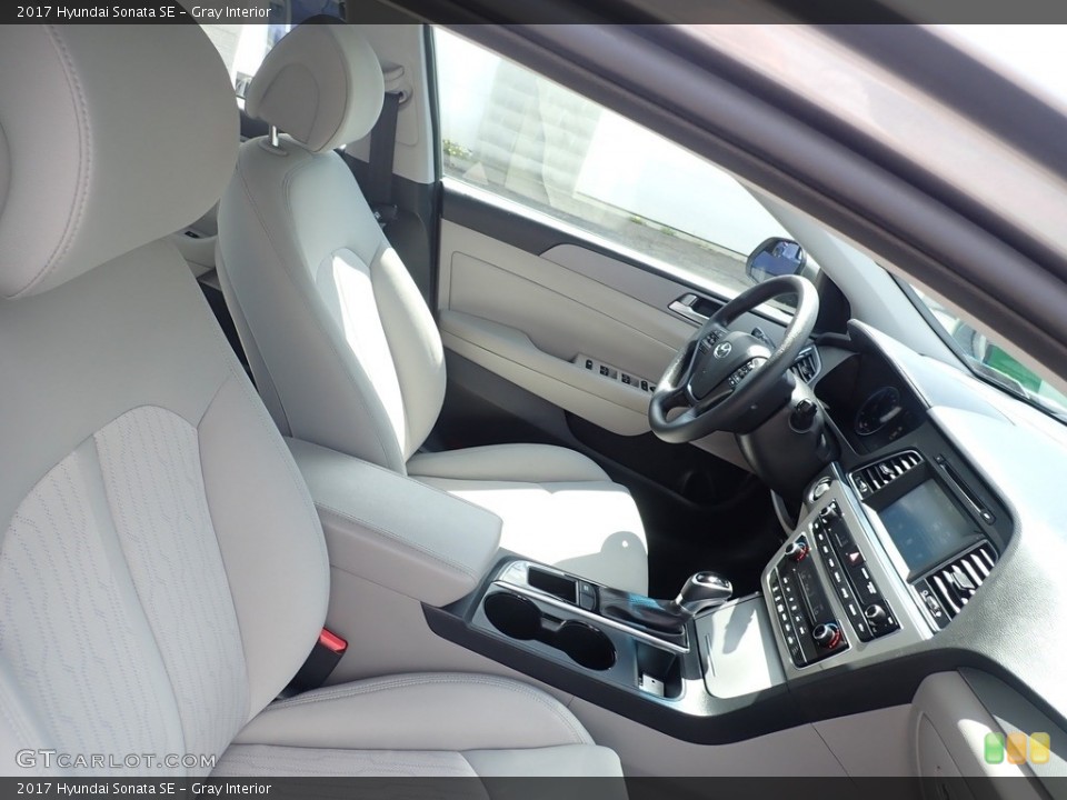 Gray Interior Front Seat for the 2017 Hyundai Sonata SE #141730916
