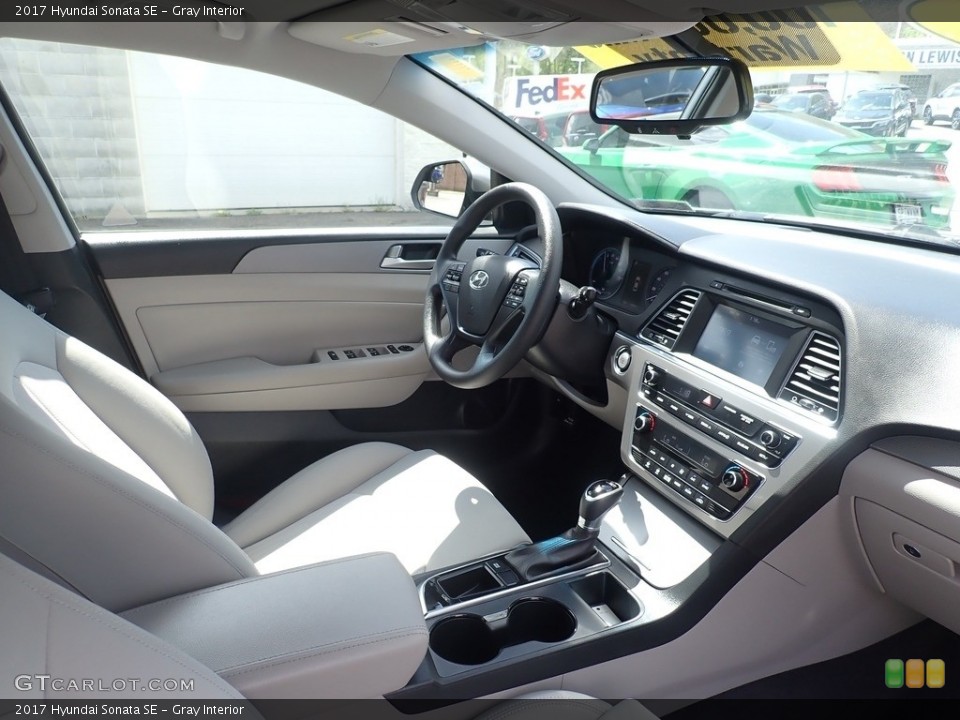 Gray Interior Dashboard for the 2017 Hyundai Sonata SE #141730937