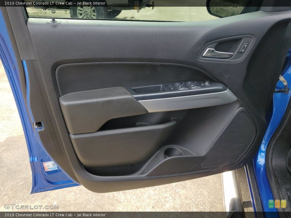 Jet Black Interior Door Panel for the 2019 Chevrolet Colorado LT Crew Cab #141734798