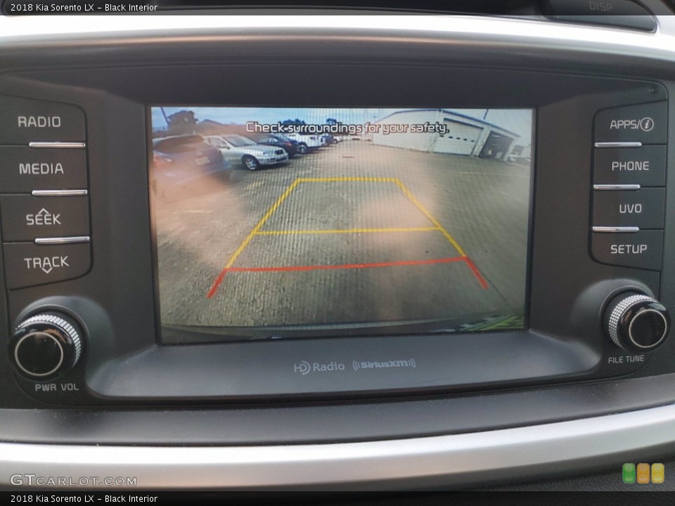 Black Interior Controls for the 2018 Kia Sorento LX #141734999