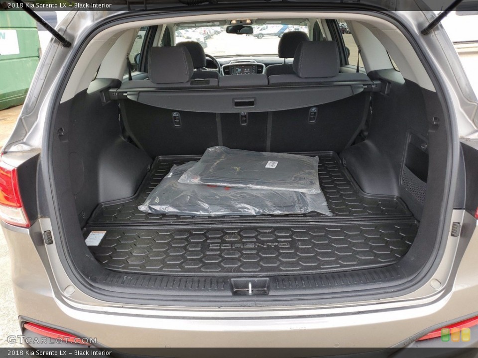 Black Interior Trunk for the 2018 Kia Sorento LX #141735005