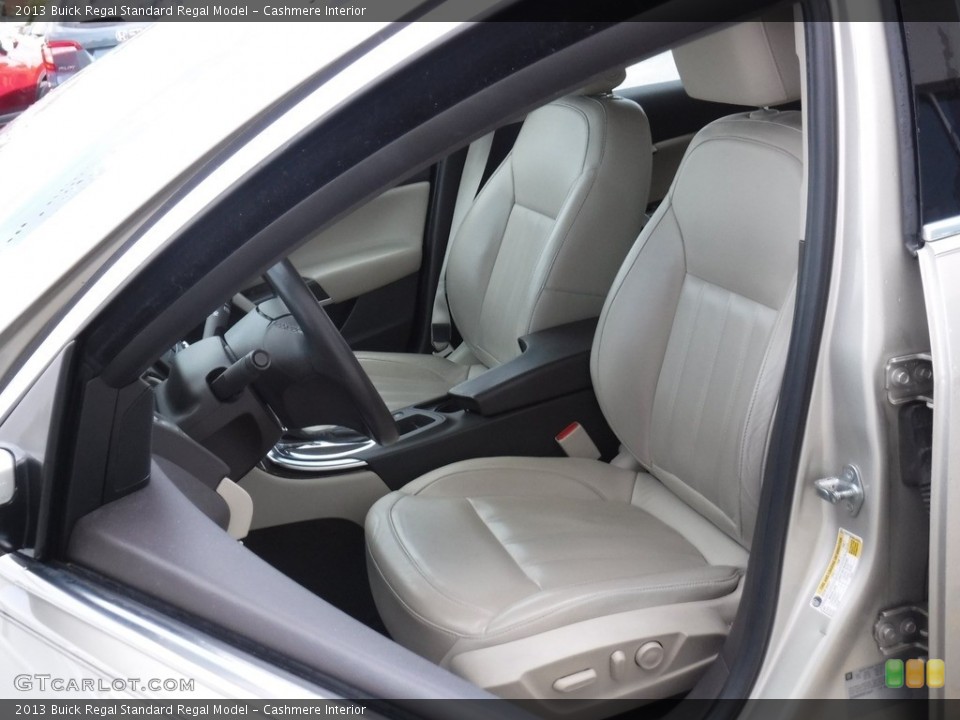 Cashmere Interior Front Seat for the 2013 Buick Regal  #141739279