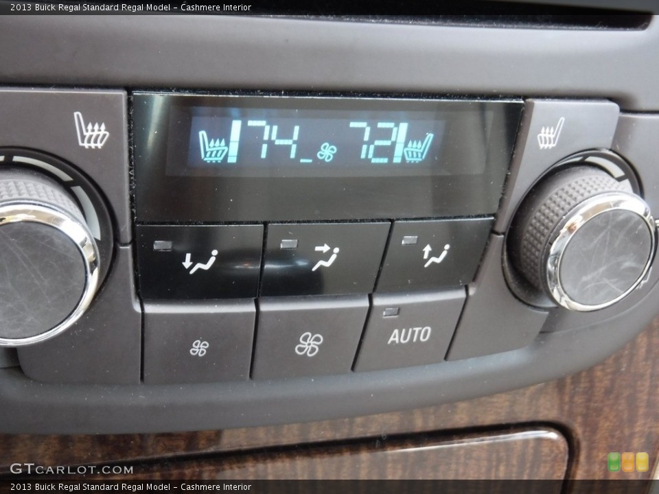 Cashmere Interior Controls for the 2013 Buick Regal  #141739367