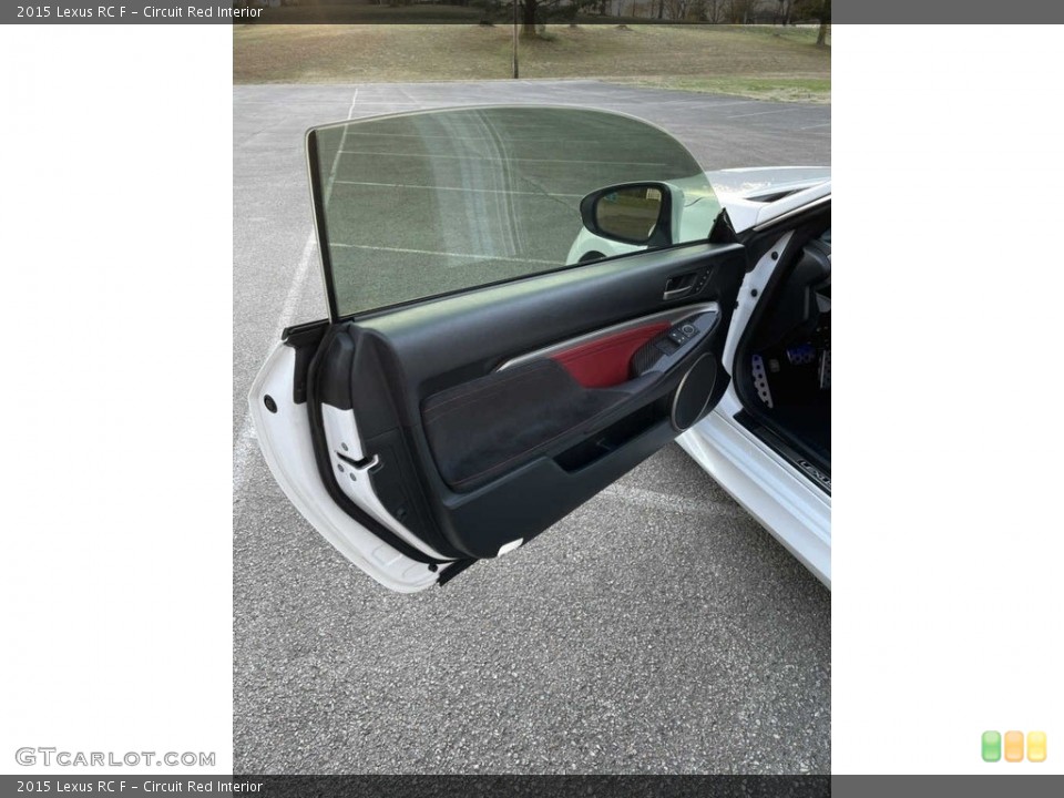 Circuit Red Interior Door Panel for the 2015 Lexus RC F #141740803