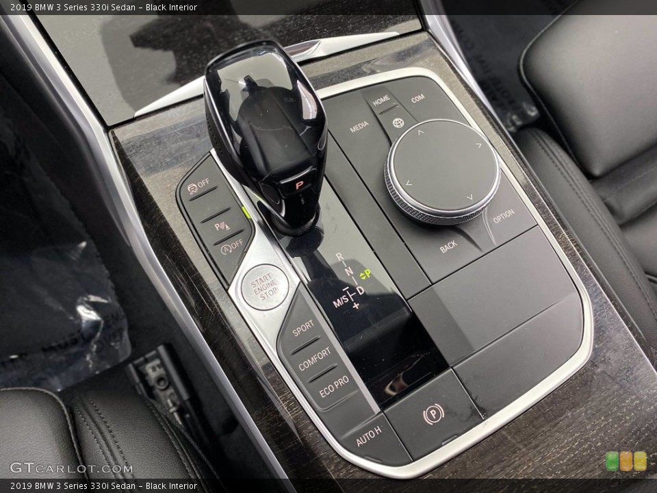 Black Interior Transmission for the 2019 BMW 3 Series 330i Sedan #141744751