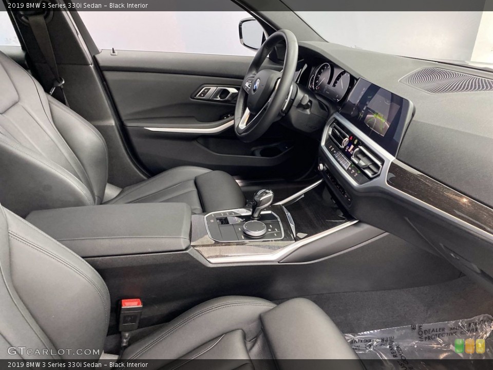 Black Interior Front Seat for the 2019 BMW 3 Series 330i Sedan #141744869
