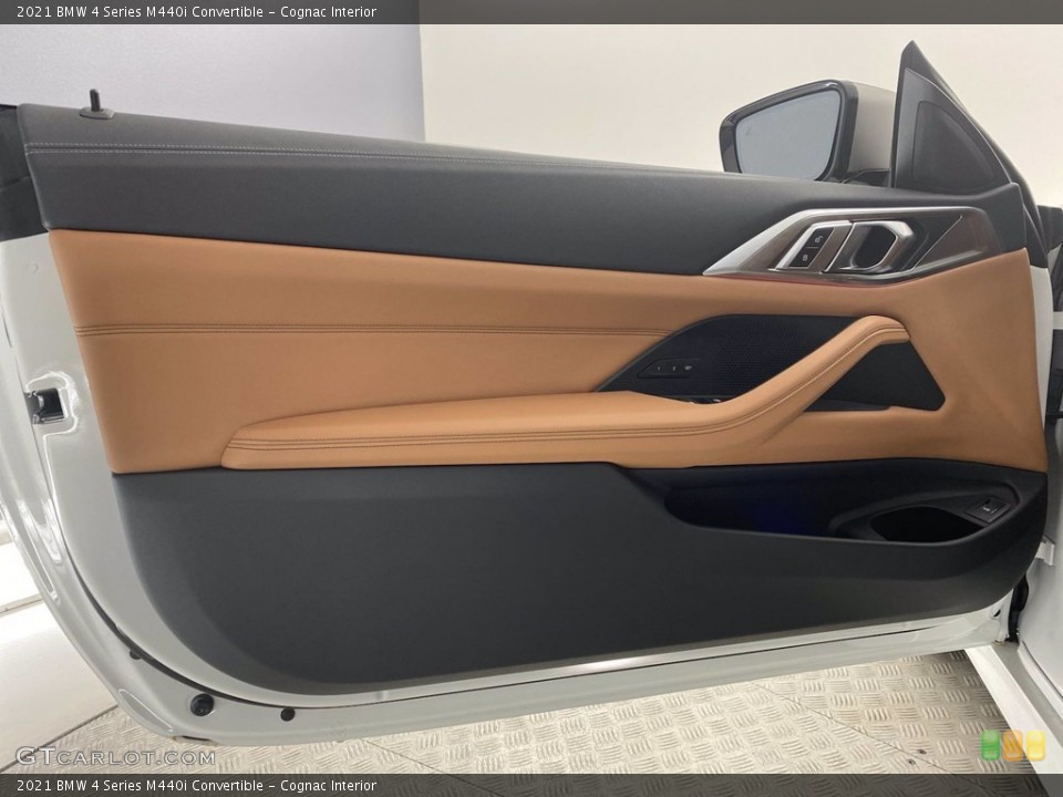 Cognac Interior Door Panel for the 2021 BMW 4 Series M440i Convertible #141747496